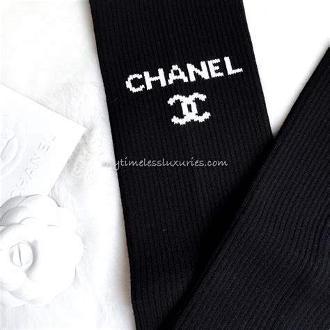 buy chanel leg warmers|CHANEL 24C CC Gaiters Leg Warmers *New .